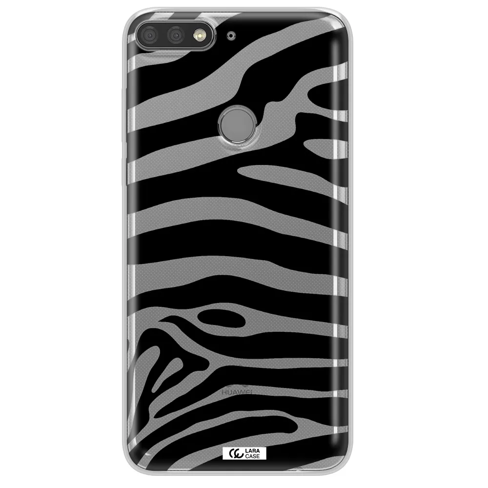 Zebra Huawei Y7 Prime 2018 Clear TPU Case