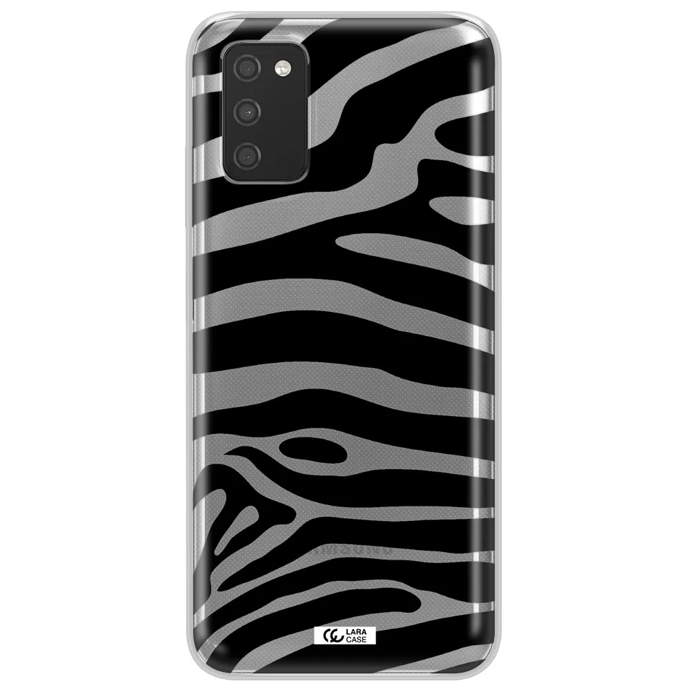 Zebra Samsung A03S Clear TPU Case