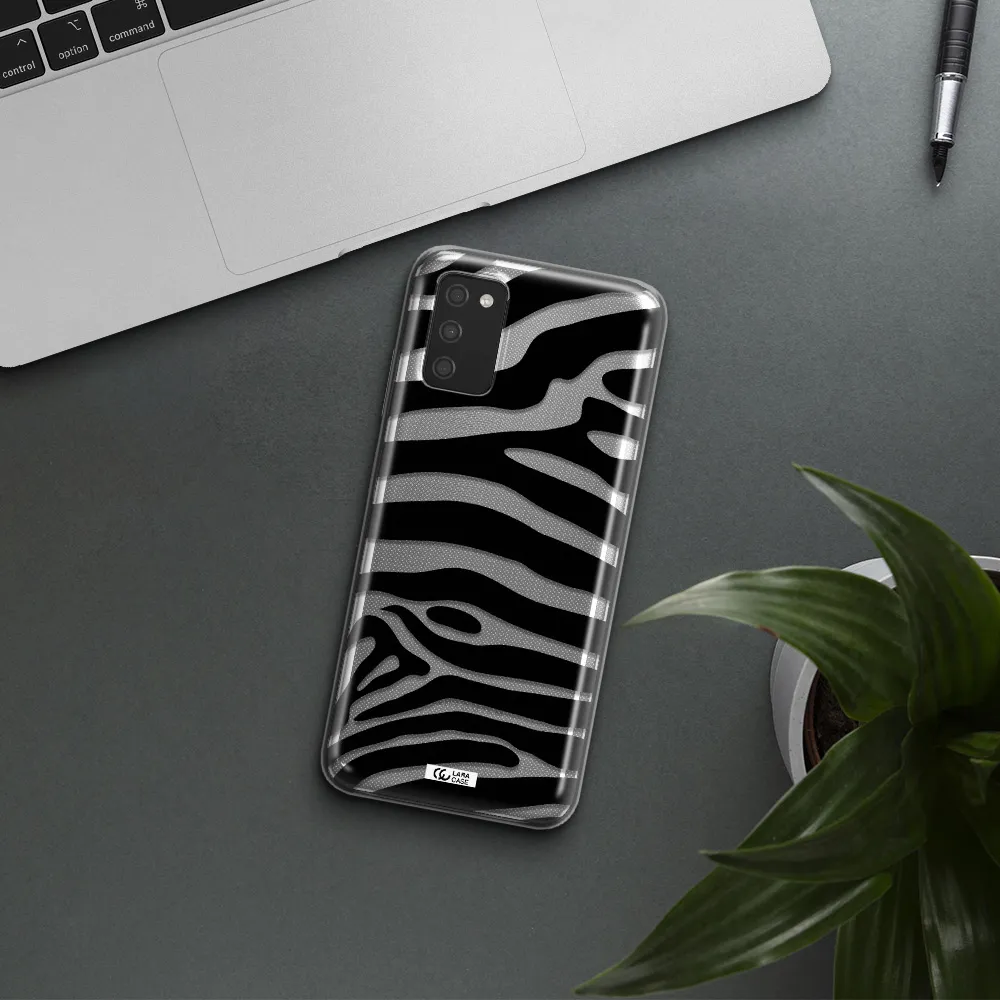 Zebra Samsung A03S Clear TPU Case