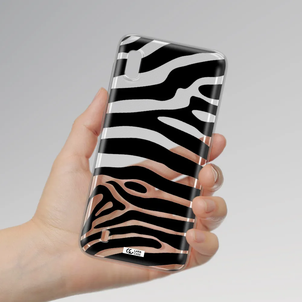 Zebra Samsung A10 Clear TPU Case