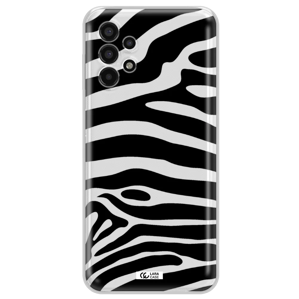 Zebra Samsung A13 4g Clear TPU Case