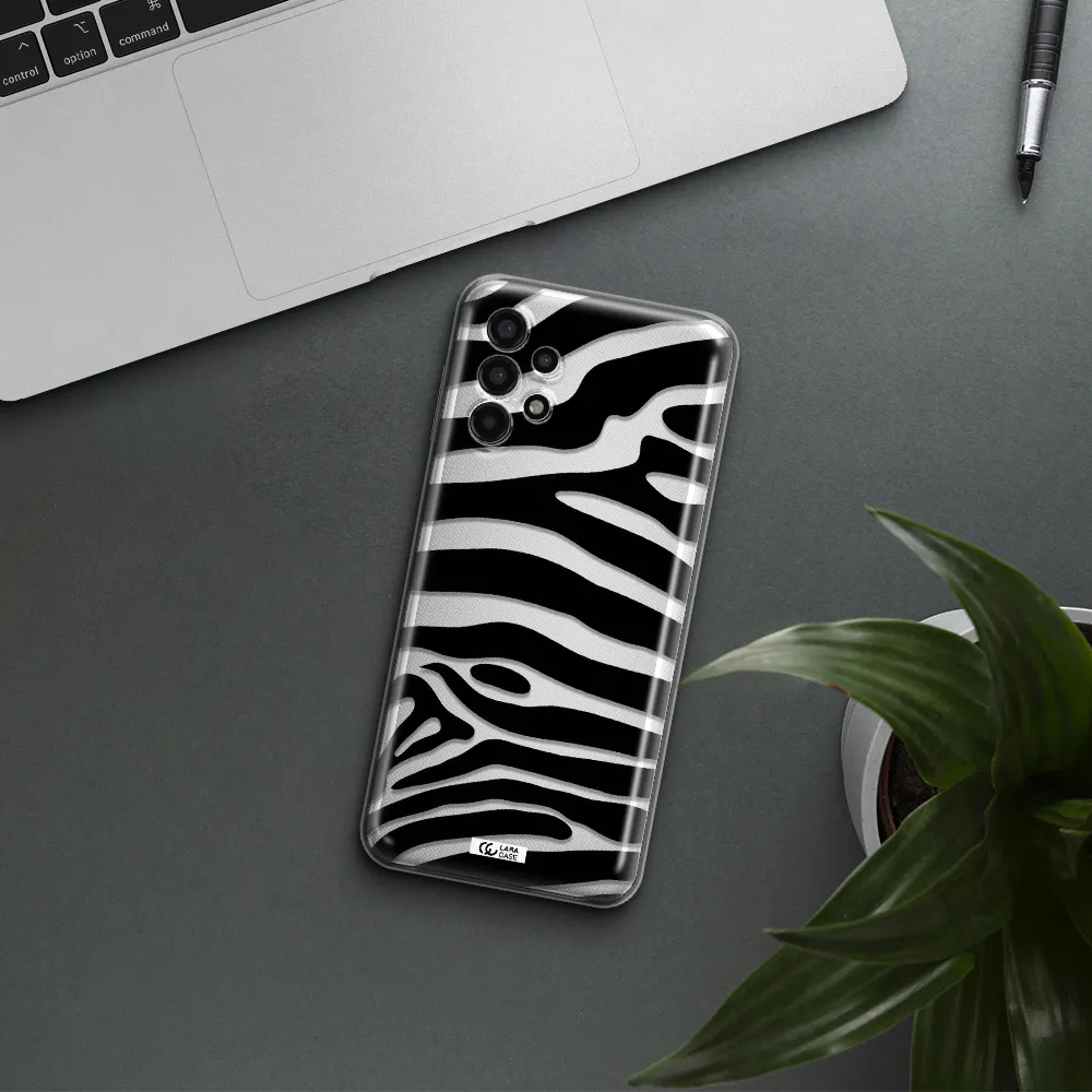 Zebra Samsung A13 4g Clear TPU Case