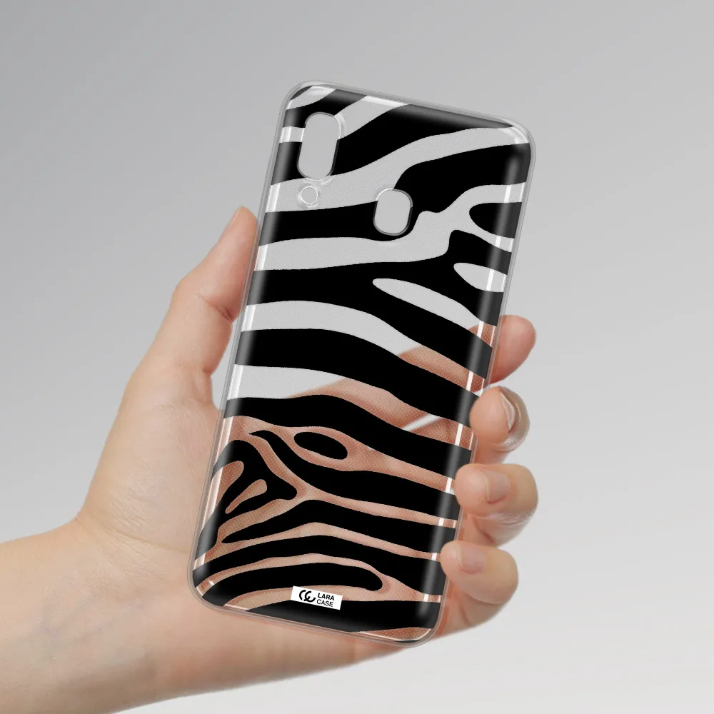 Zebra Samsung A20 Clear TPU Case