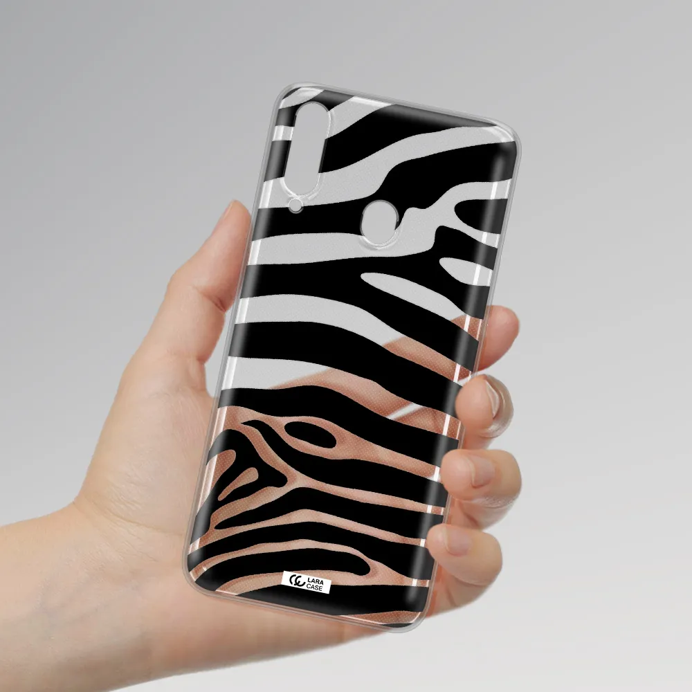 Zebra Samsung A20S Clear TPU Case