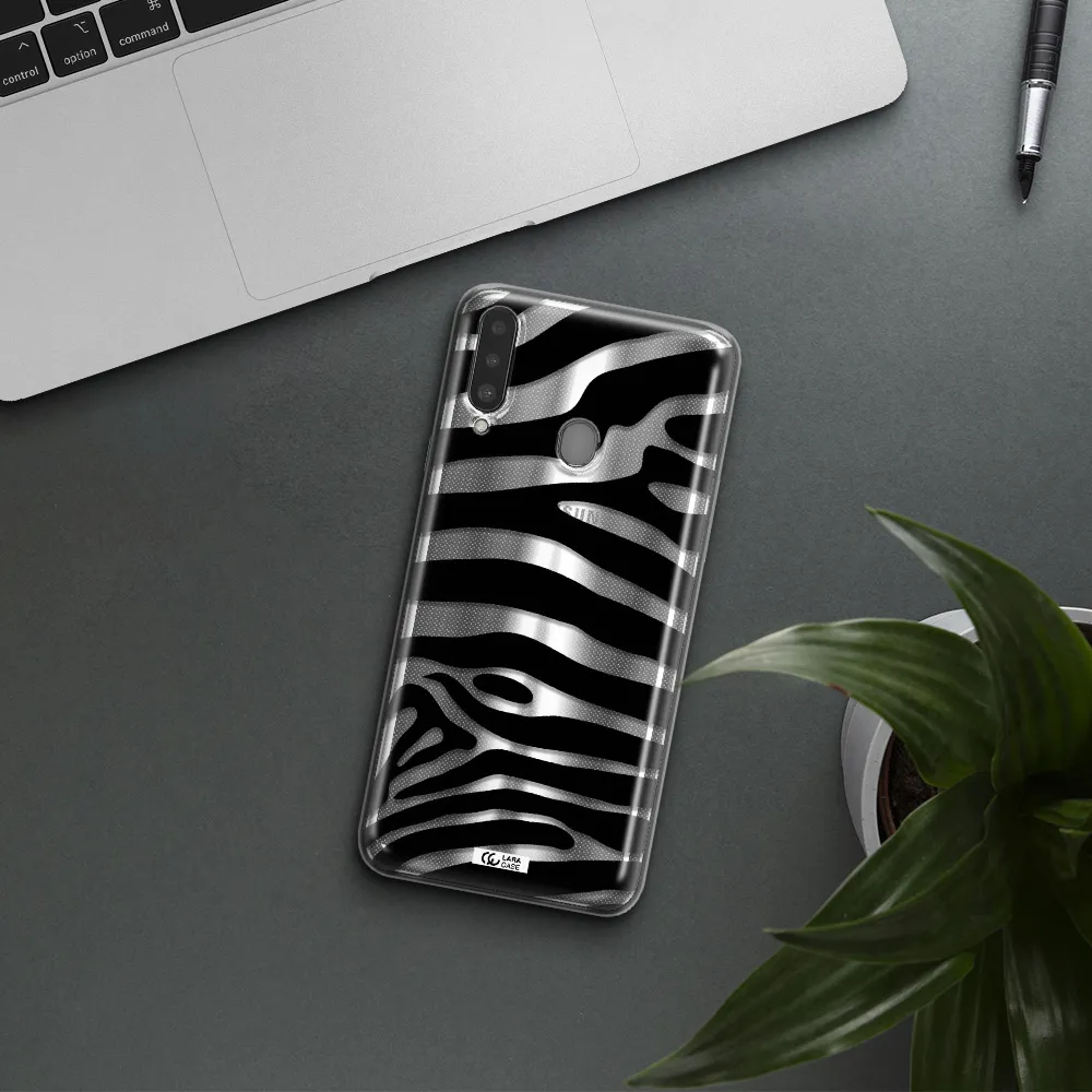 Zebra Samsung A20S Clear TPU Case