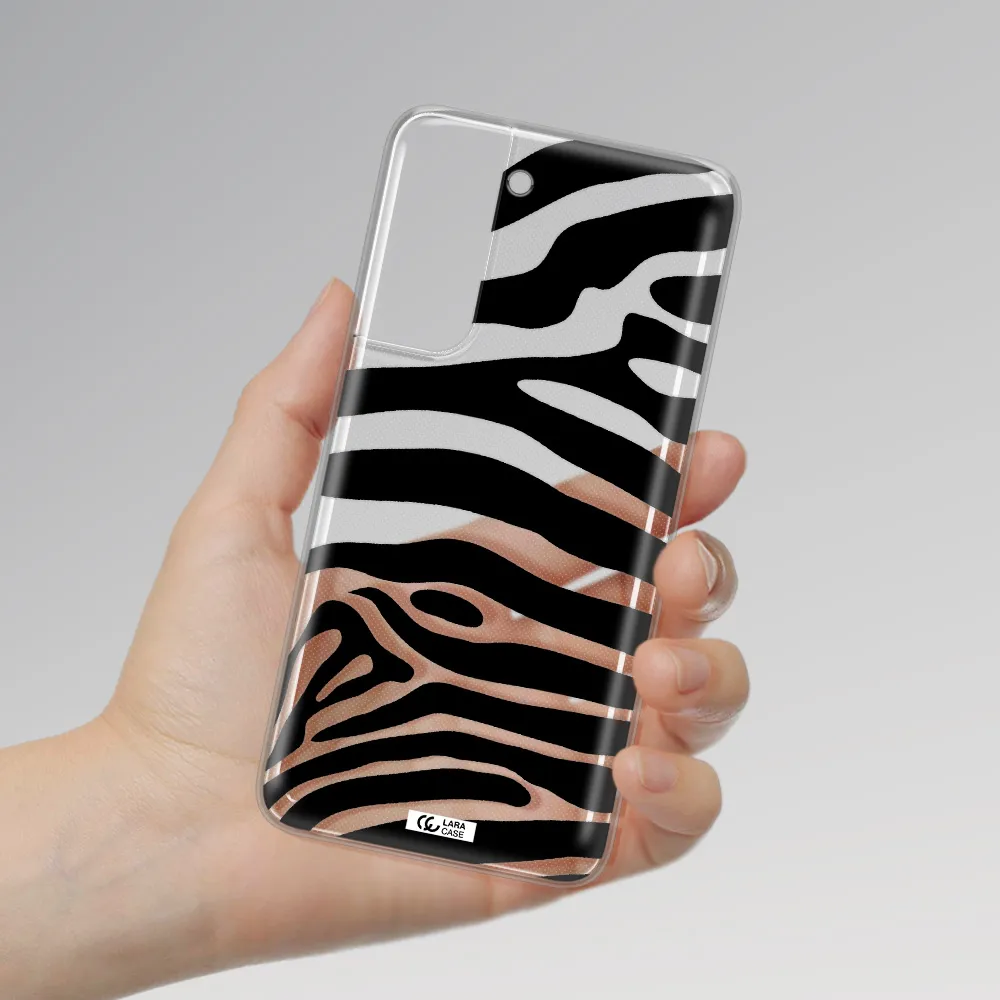 Zebra Samsung A21 Fe Clear TPU Case