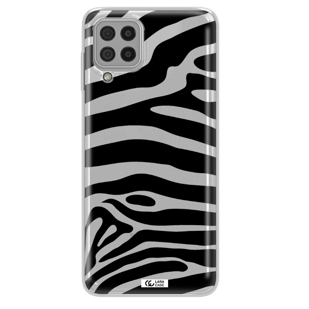 Zebra Samsung A22 4g Clear TPU Case