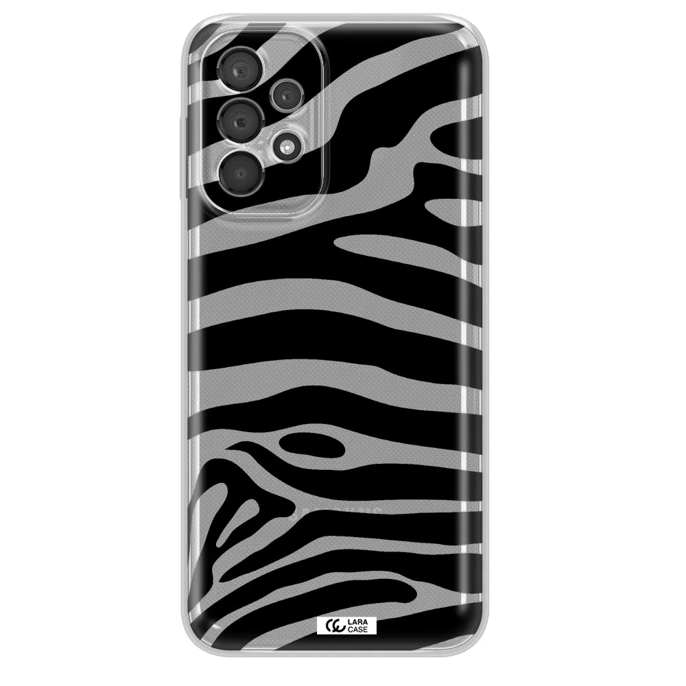 Zebra Samsung A23 5G Clear Tpu Case