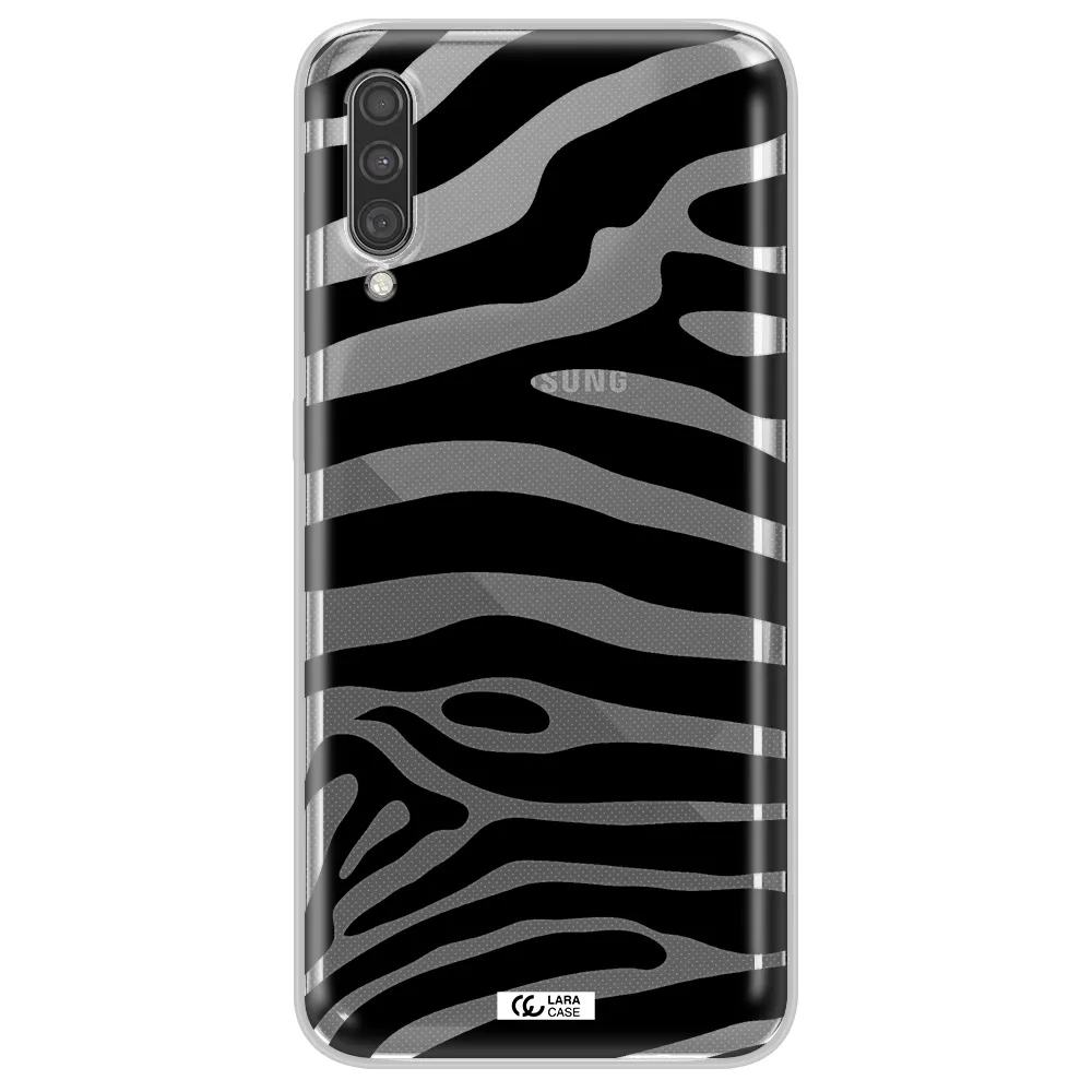 Zebra Samsung A30S Clear TPU Case