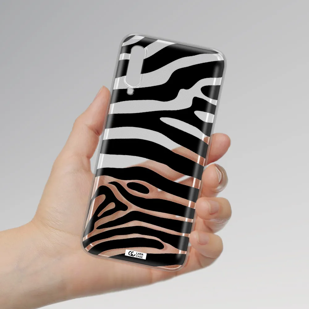 Zebra Samsung A50S Clear Tpu Case