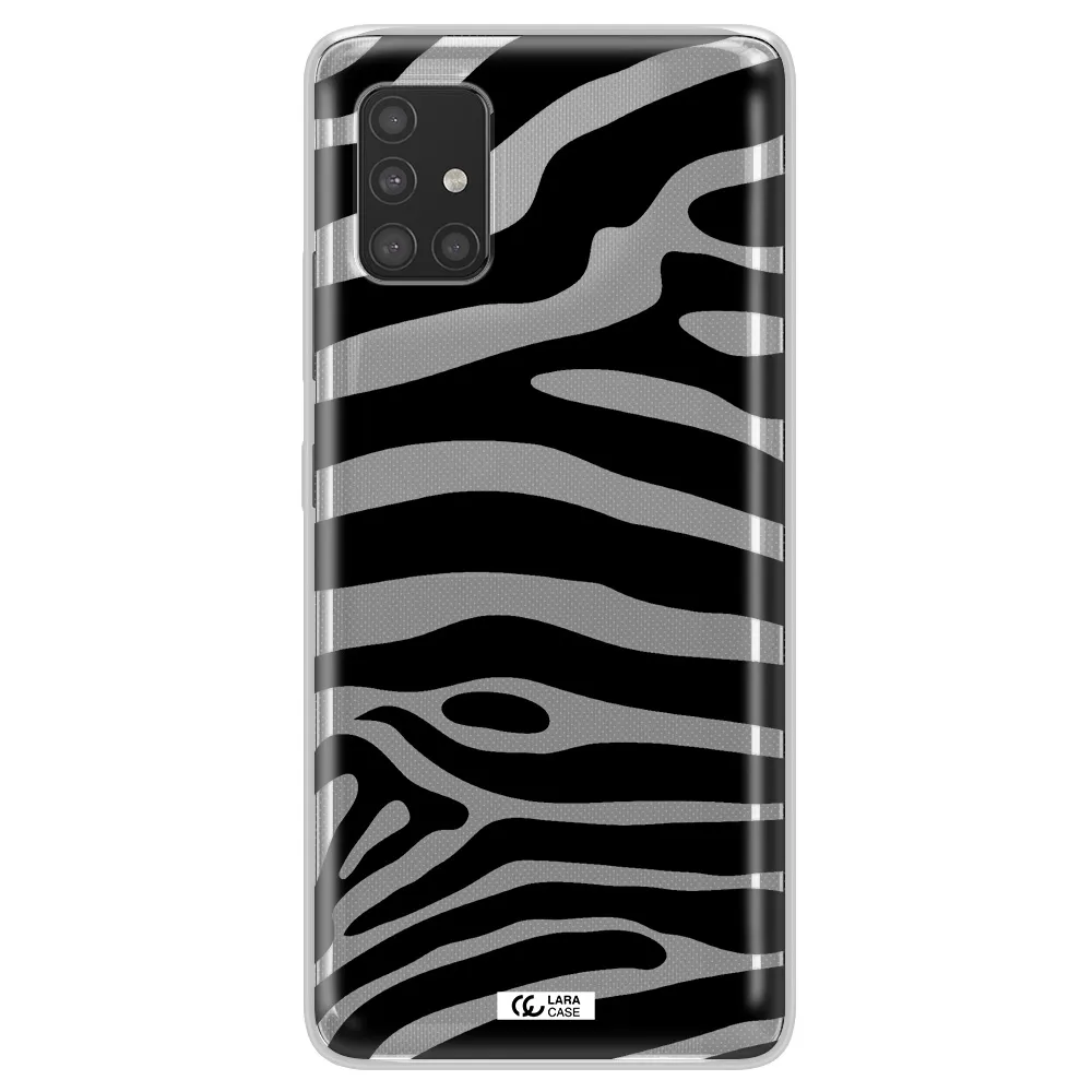 Zebra Samsung A51 Clear TPU Case