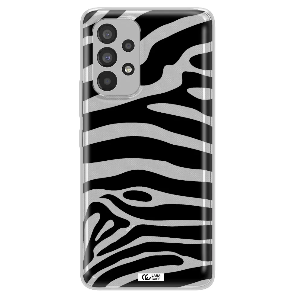 Zebra Samsung A53 Clear TPU Case
