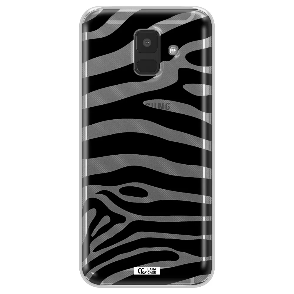 Zebra Samsung A6 Clear TPU Case