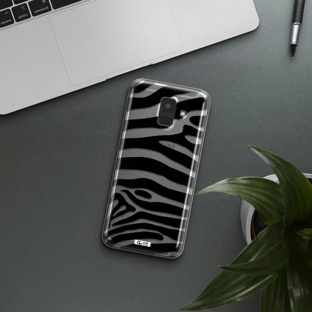 Zebra Samsung A6 Clear TPU Case