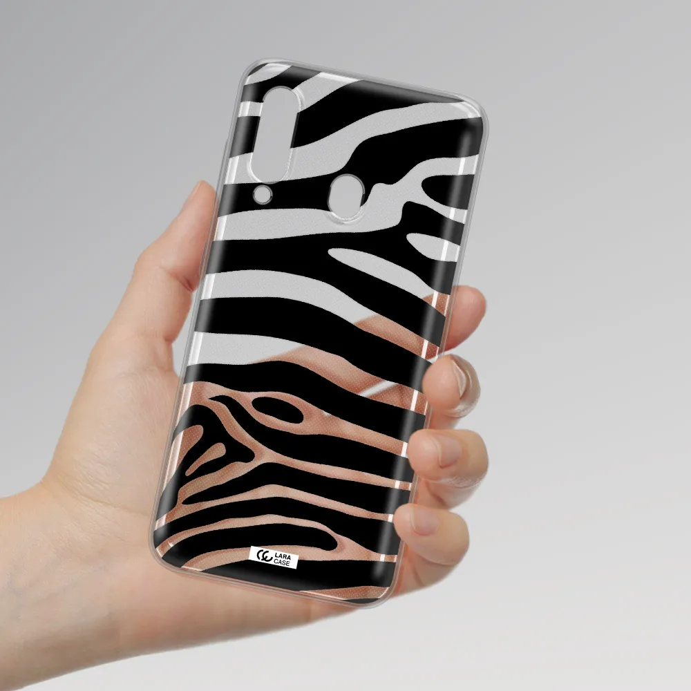 Zebra Samsung A60 Clear TPU Case