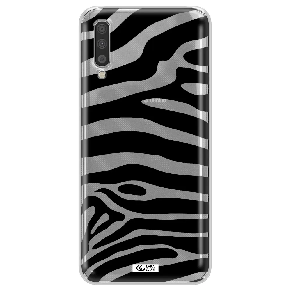 Zebra Samsung A70S Clear Tpu Case