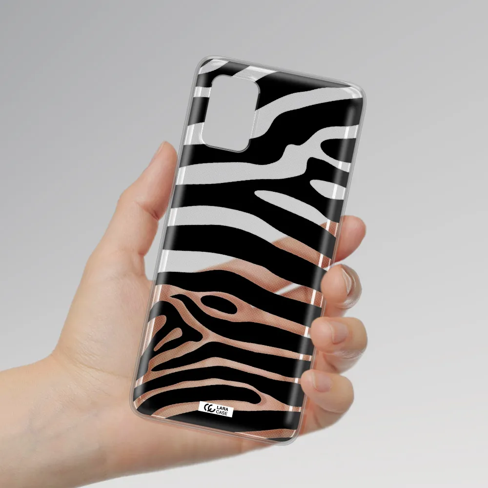 Zebra Samsung A71 Clear TPU Case