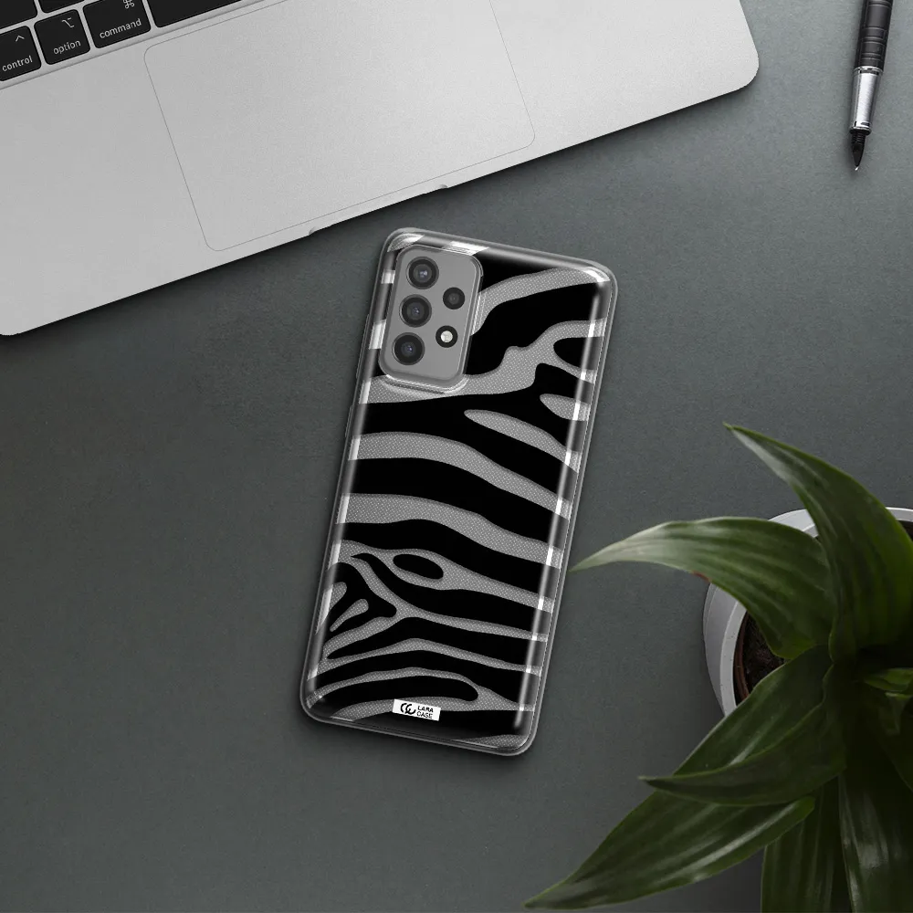 Zebra Samsung A72 Clear TPU Case