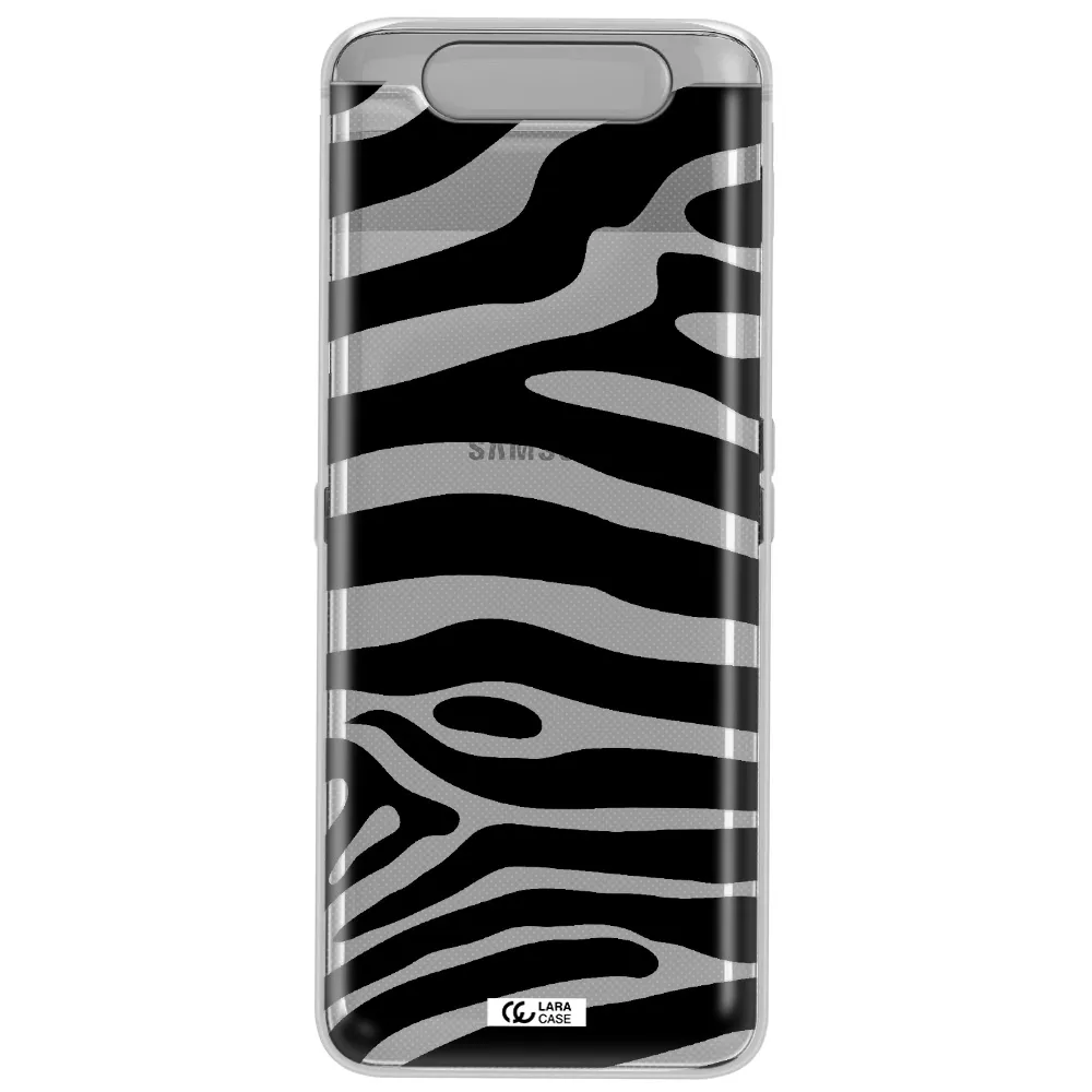 Zebra Samsung A80 Clear TPU Case