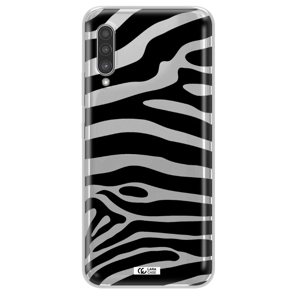 Zebra Samsung A90 Clear TPU Case