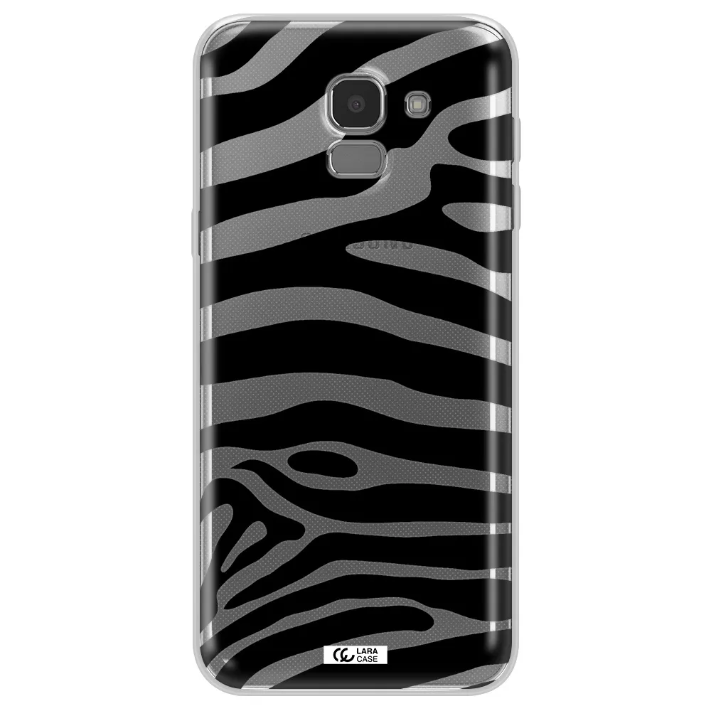 Zebra Samsung J6 Clear TPU Case