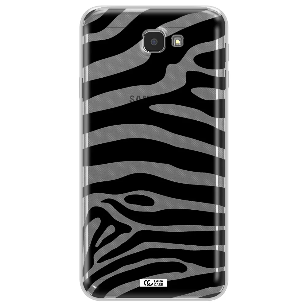 Zebra Samsung J7 Prim Clear TPU Case