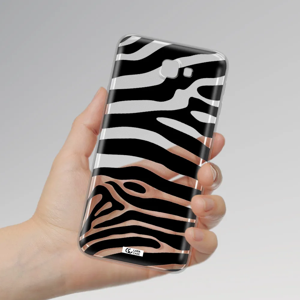 Zebra Samsung J7 Prim Clear TPU Case