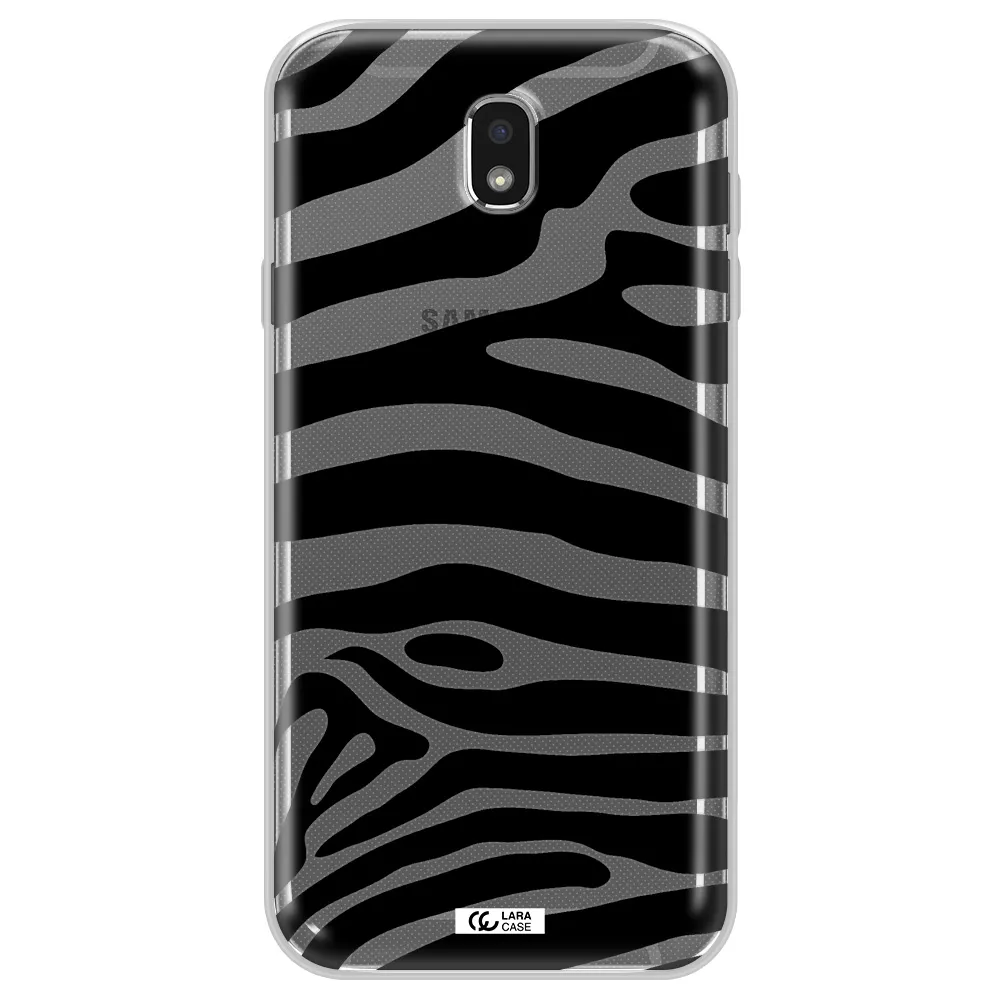 Zebra Samsung J7 Pro Clear TPU Case
