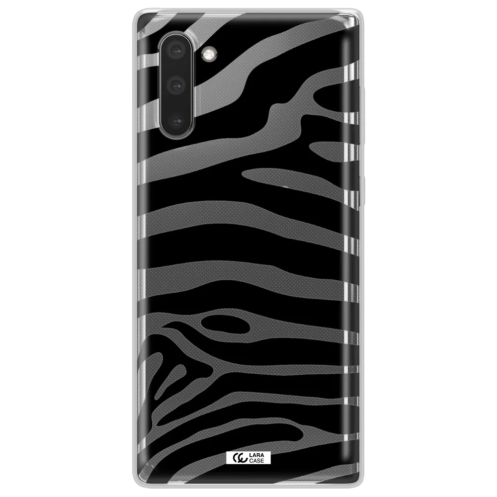 Zebra Samsung Note 10 Clear TPU Case