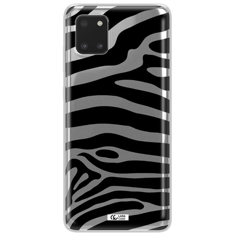 Zebra Samsung Note 10 Lite Clear TPU Case