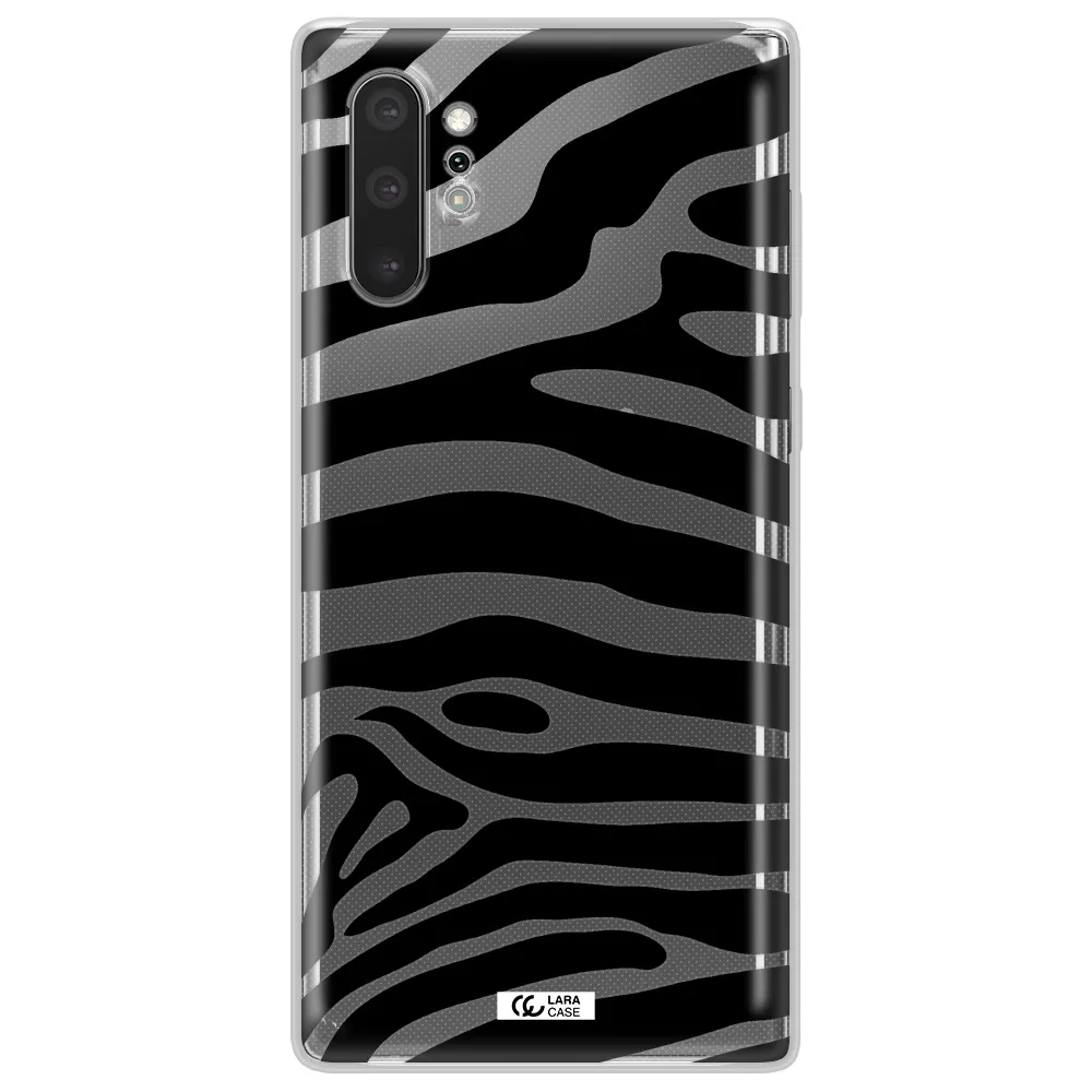 Zebra Samsung Note 10 Plus Clear TPU Case