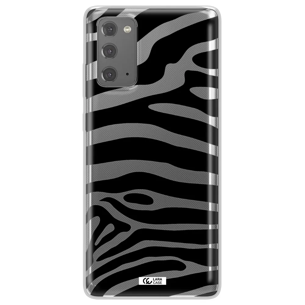 Zebra Samsung Note 20 Clear TPU Case