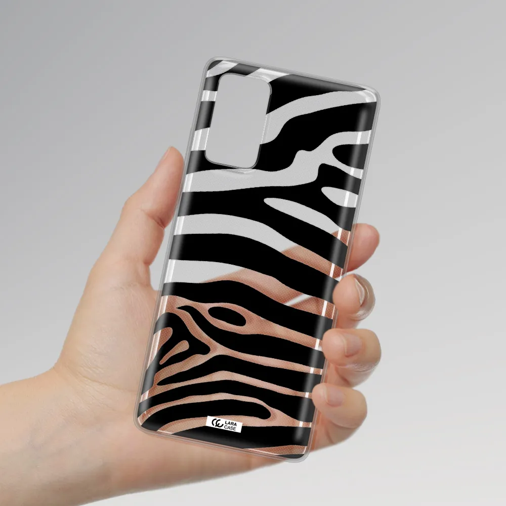 Zebra Samsung Note 20 Clear TPU Case