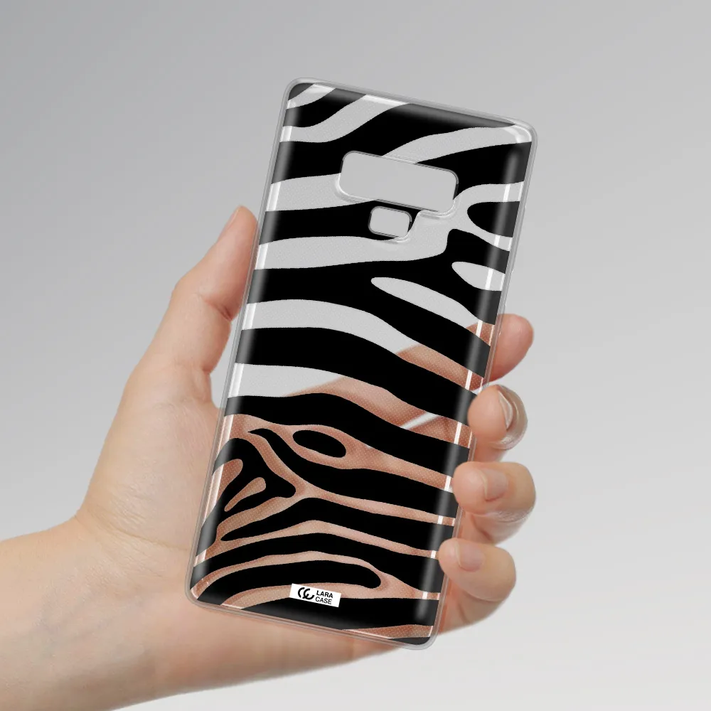 Zebra Samsung Note 9 Clear TPU Case