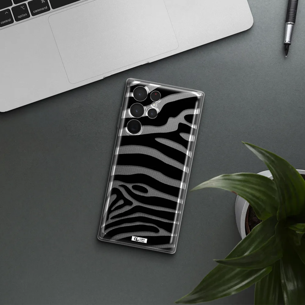 Zebra Samsung S 22 Ultra Clear TPU Case