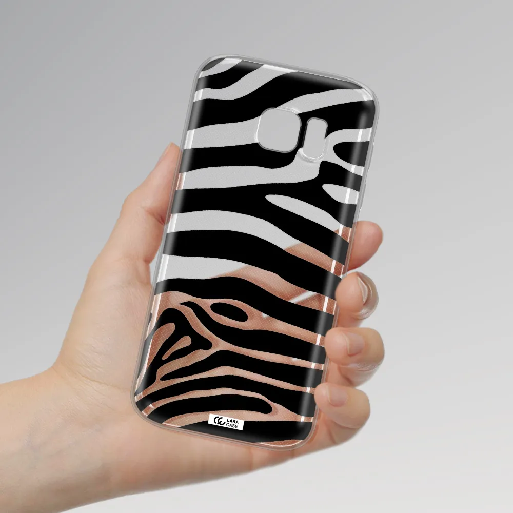 Zebra Samsung S 7 Clear TPU Case