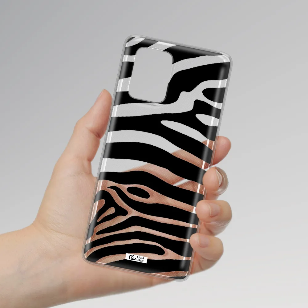 Zebra Samsung S10 Lite Clear TPU Case