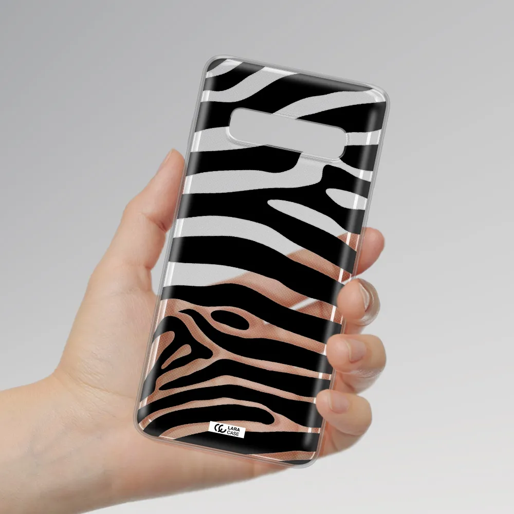 Zebra Samsung S10 Plus Clear TPU Case