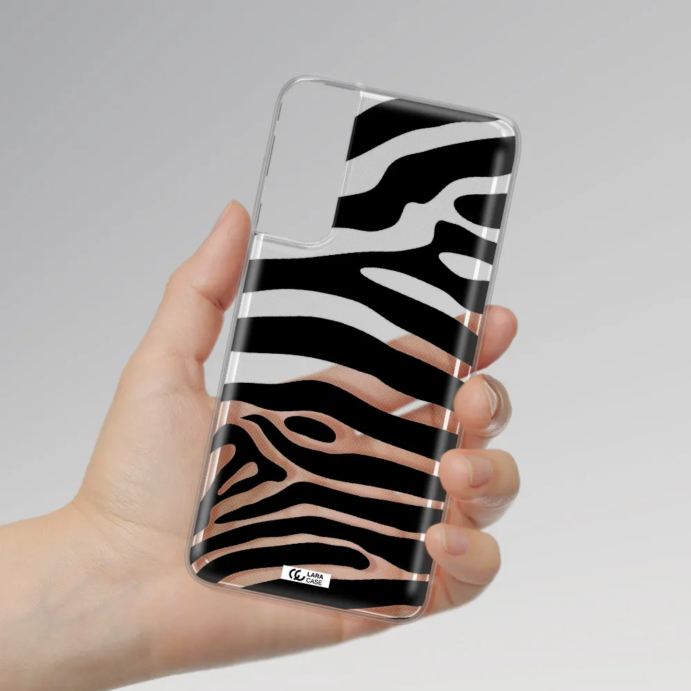 Zebra Samsung S21 Clear TPU Case