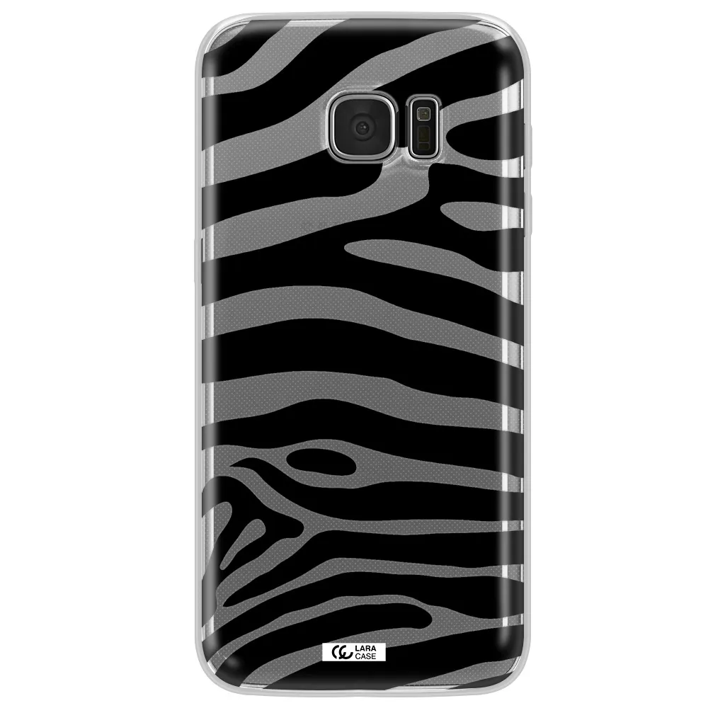 Zebra Samsung S7 Edge Clear TPU Case