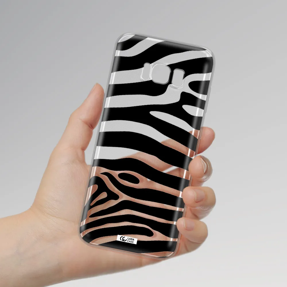 Zebra Samsung S8 Plus Clear TPU Case