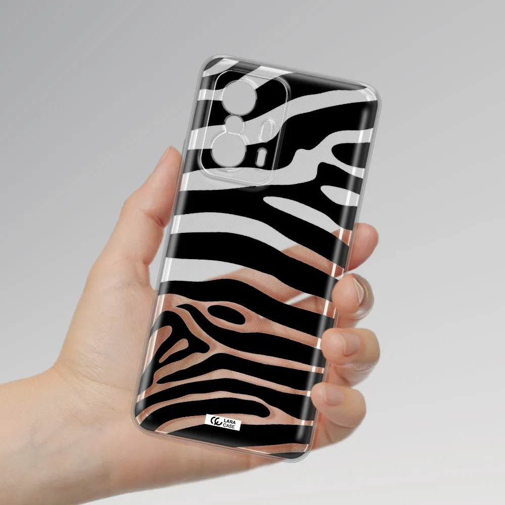 Zebra Xiaomi 11T Clear Tpu Case