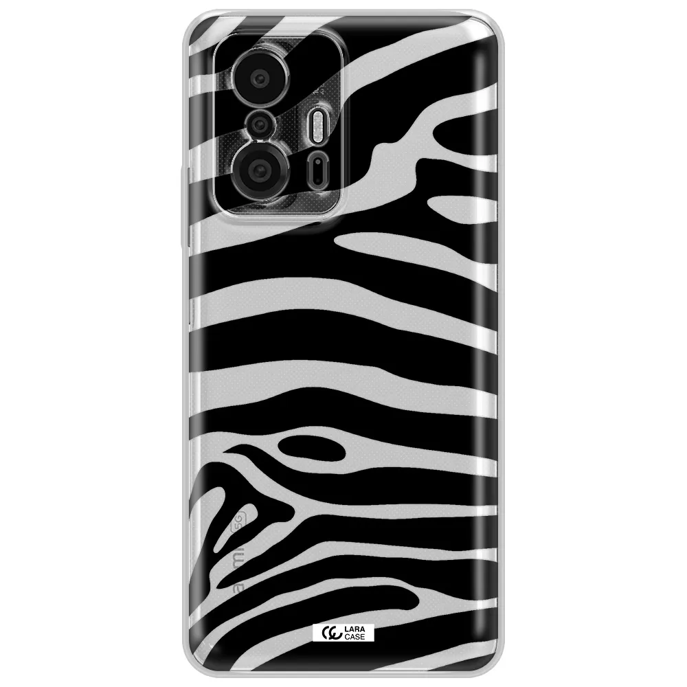 Zebra Xiaomi 11T Pro Clear Tpu Case