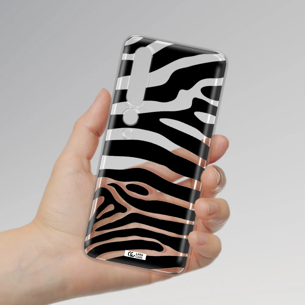 Zebra Xiaomi Mi 10 Pro Clear TPU Case