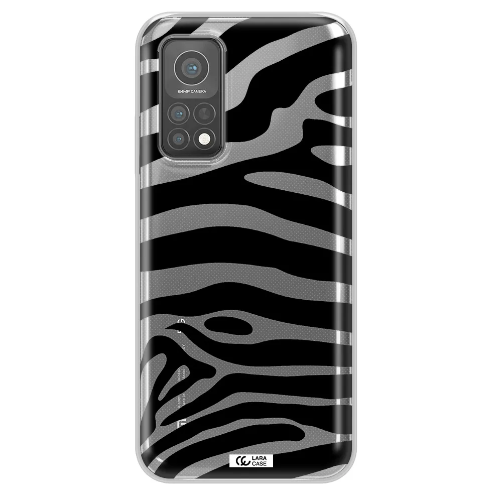 Zebra Xiaomi Mi 10 T Pro Clear TPU Case