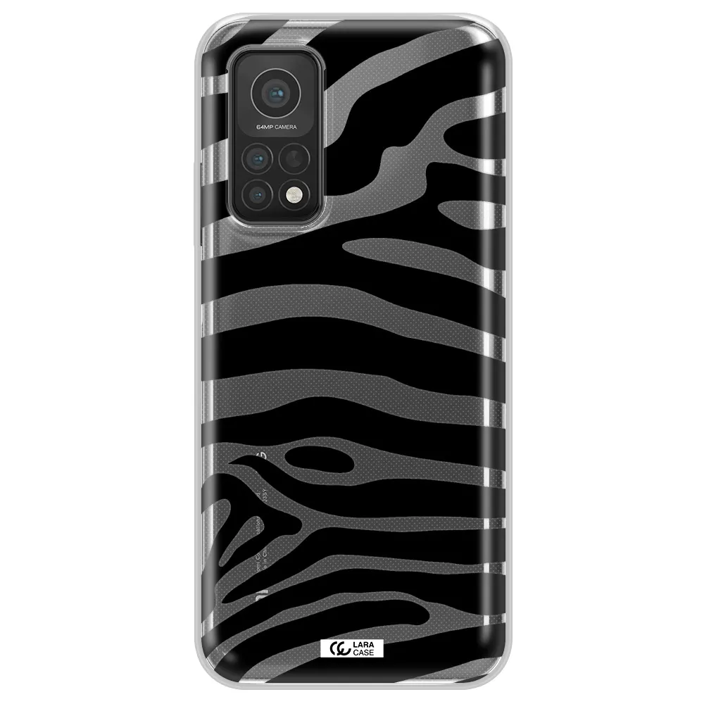 Zebra Xiaomi Mi 10T Clear TPU Case