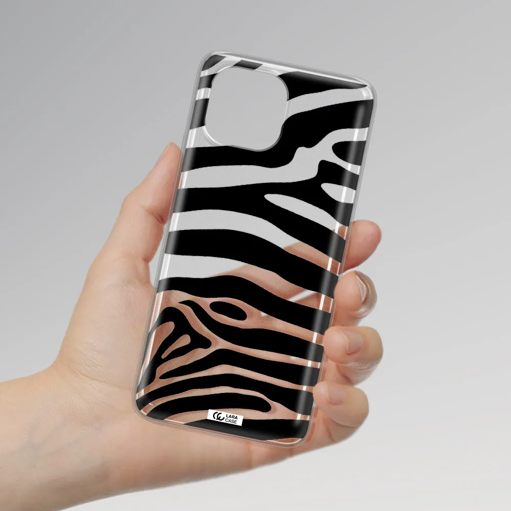 Zebra Xiaomi Mi 11 Lite Clear TPU Case