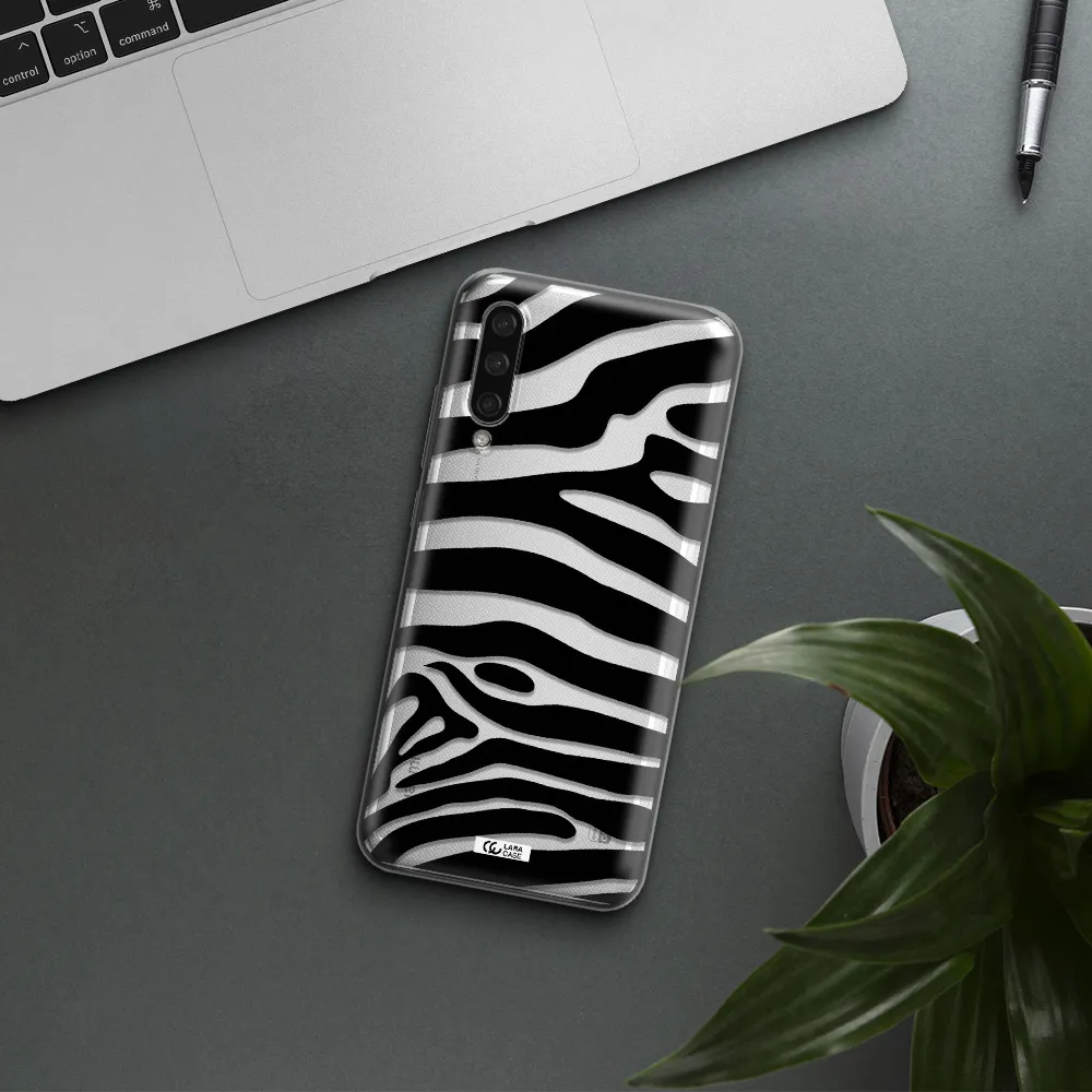 Zebra Xiaomi Mi A3 Clear Tpu Case