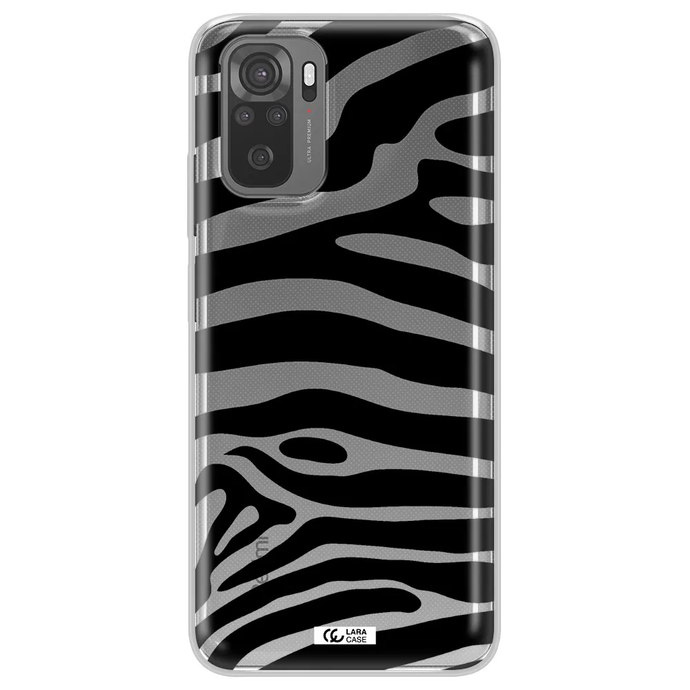 Zebra Xiaomi Note 10 Clear TPU Case
