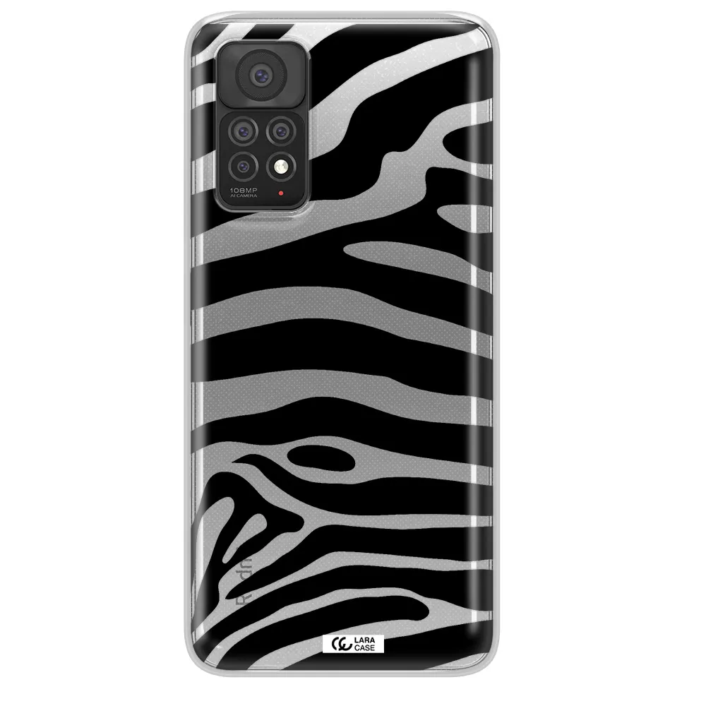 Zebra Xiaomi Note 11 Pro Clear TPU Case
